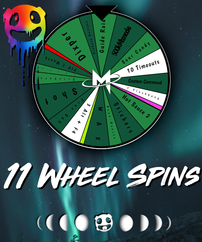 Twitch Live Stream Wheel Spin