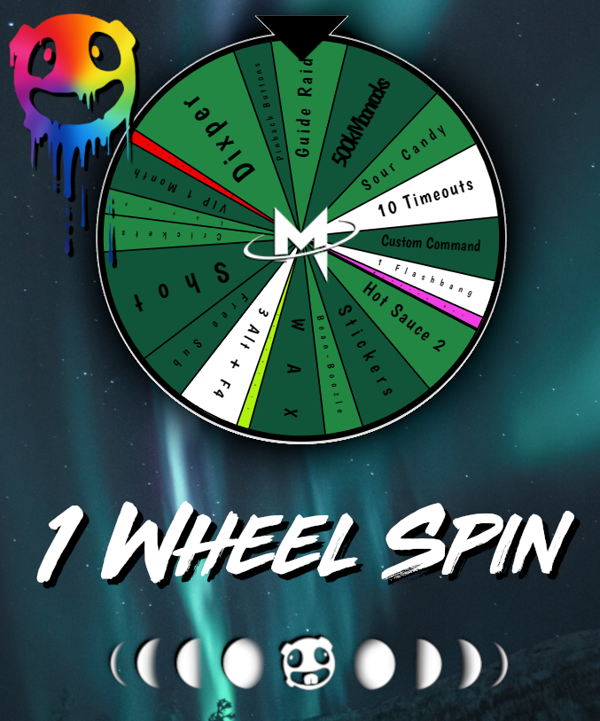 Twitch Live Stream Wheel Spin