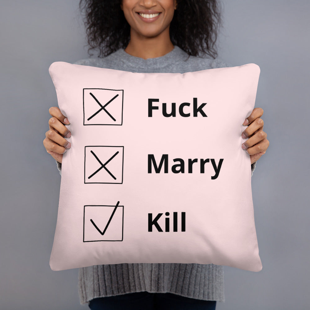 Kill James Basic Pillow
