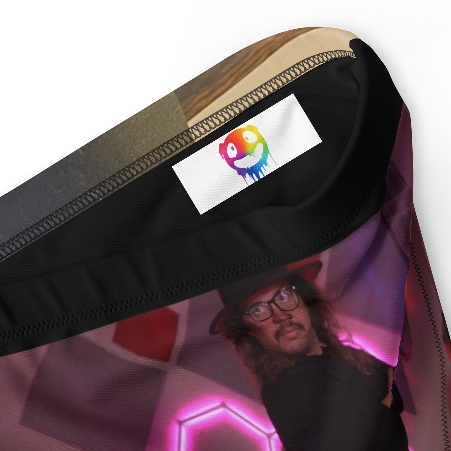 Moon Face High-waisted Bikini Bottom