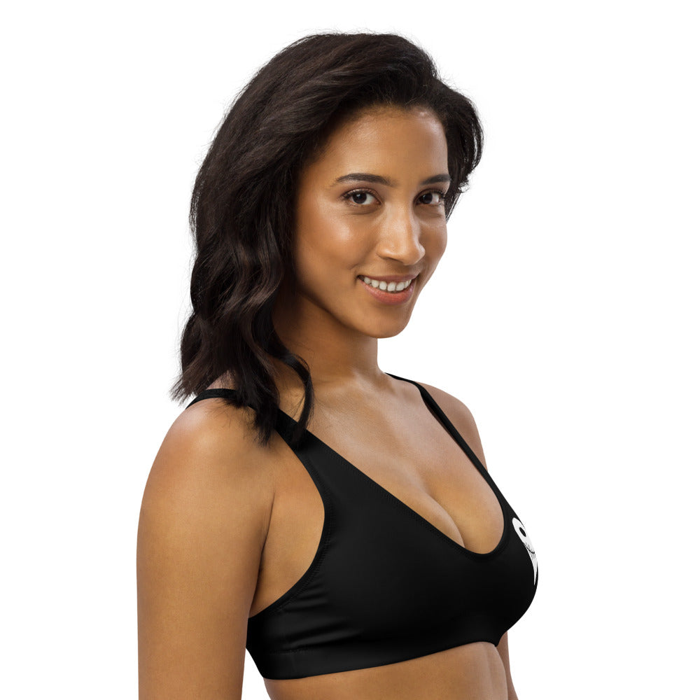 I Heart You Recyled Padded Bikini Top