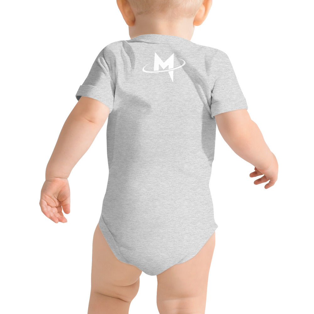 Moon Balloons Baby Short Sleeve Onesie