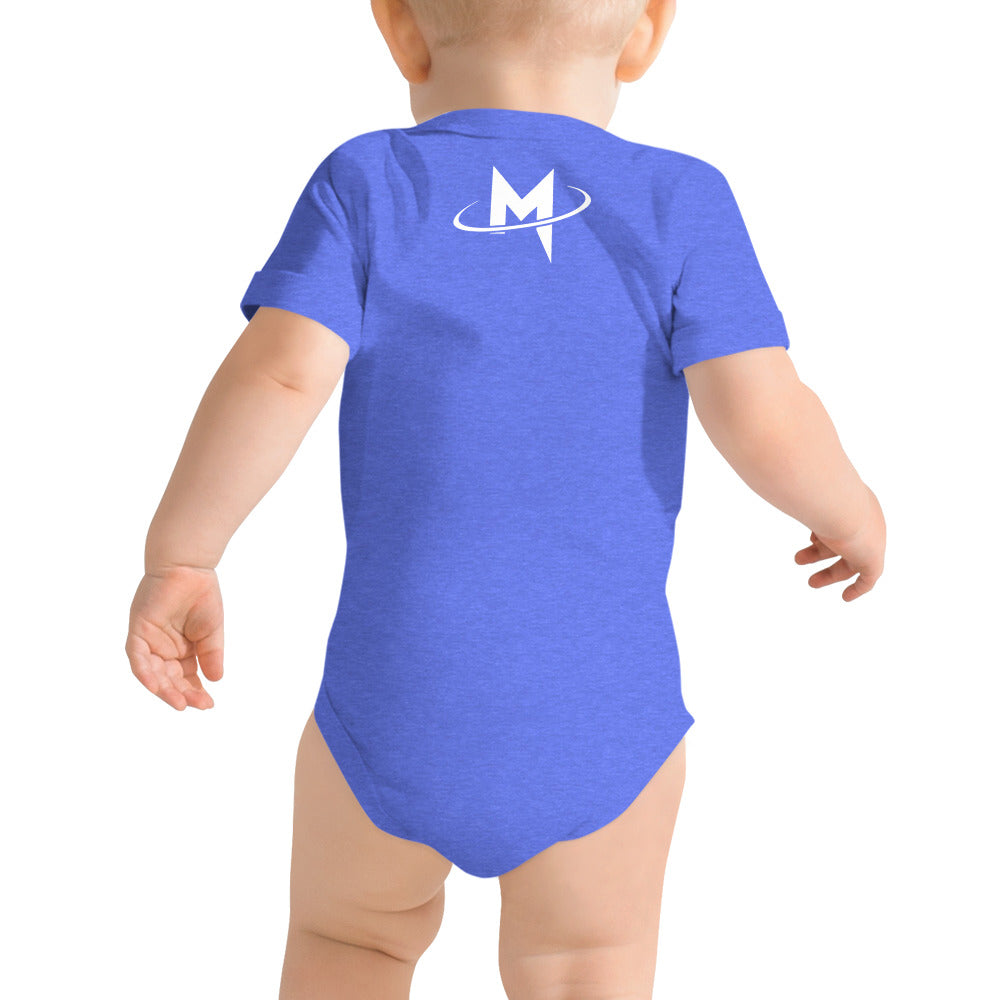 Moon Balloons Baby Short Sleeve Onesie