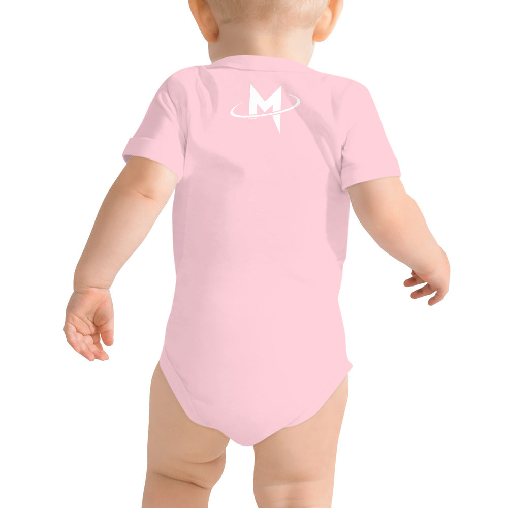Moon Balloons Baby Short Sleeve Onesie