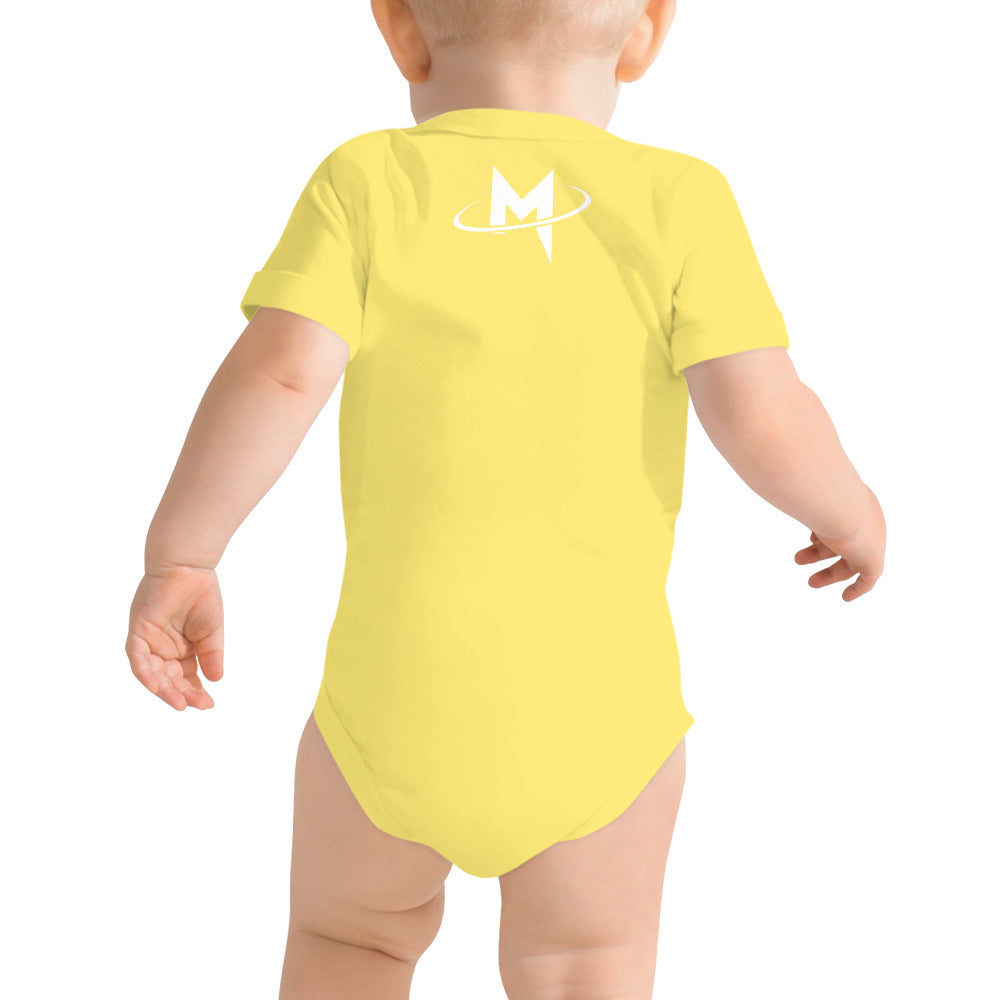 Moon Balloons Baby Short Sleeve Onesie