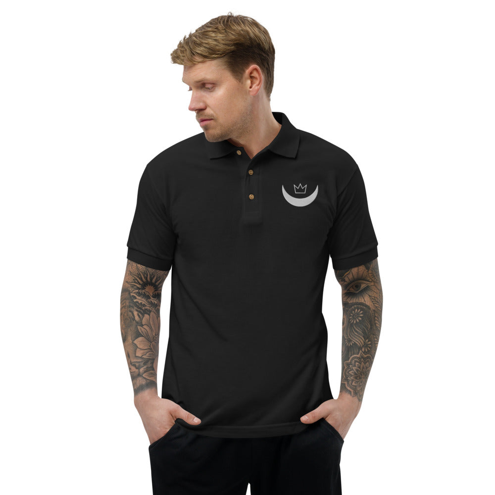 Moonrock Clothing Co. Embroidered Polo Shirt