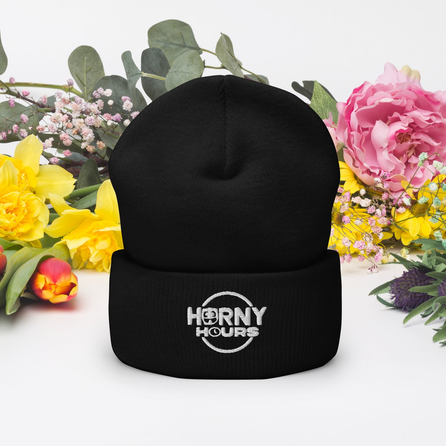 Horny Hours Cuffed Beanie