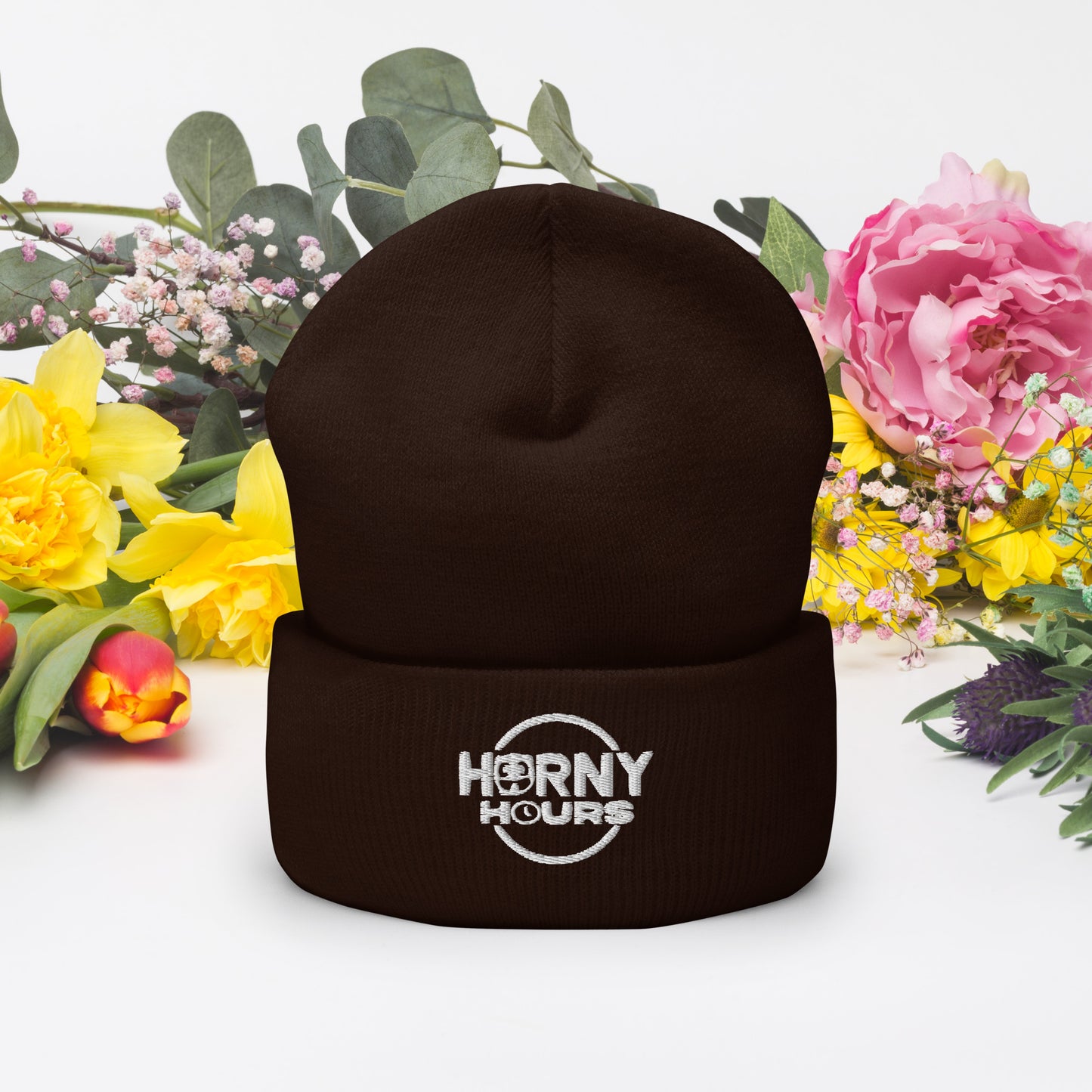 Horny Hours Cuffed Beanie
