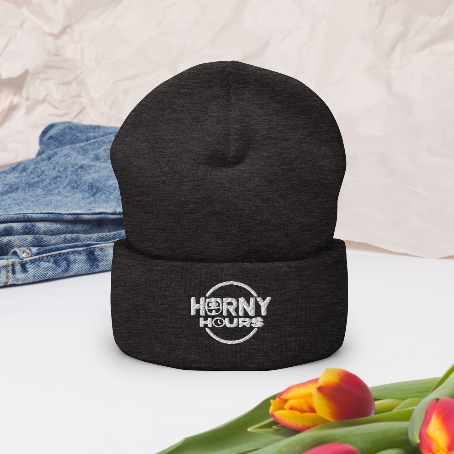 Horny Hours Cuffed Beanie