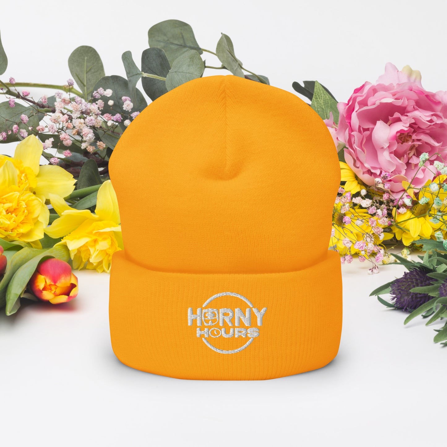 Horny Hours Cuffed Beanie