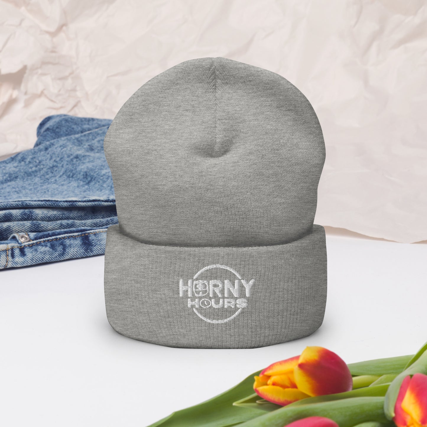 Horny Hours Cuffed Beanie