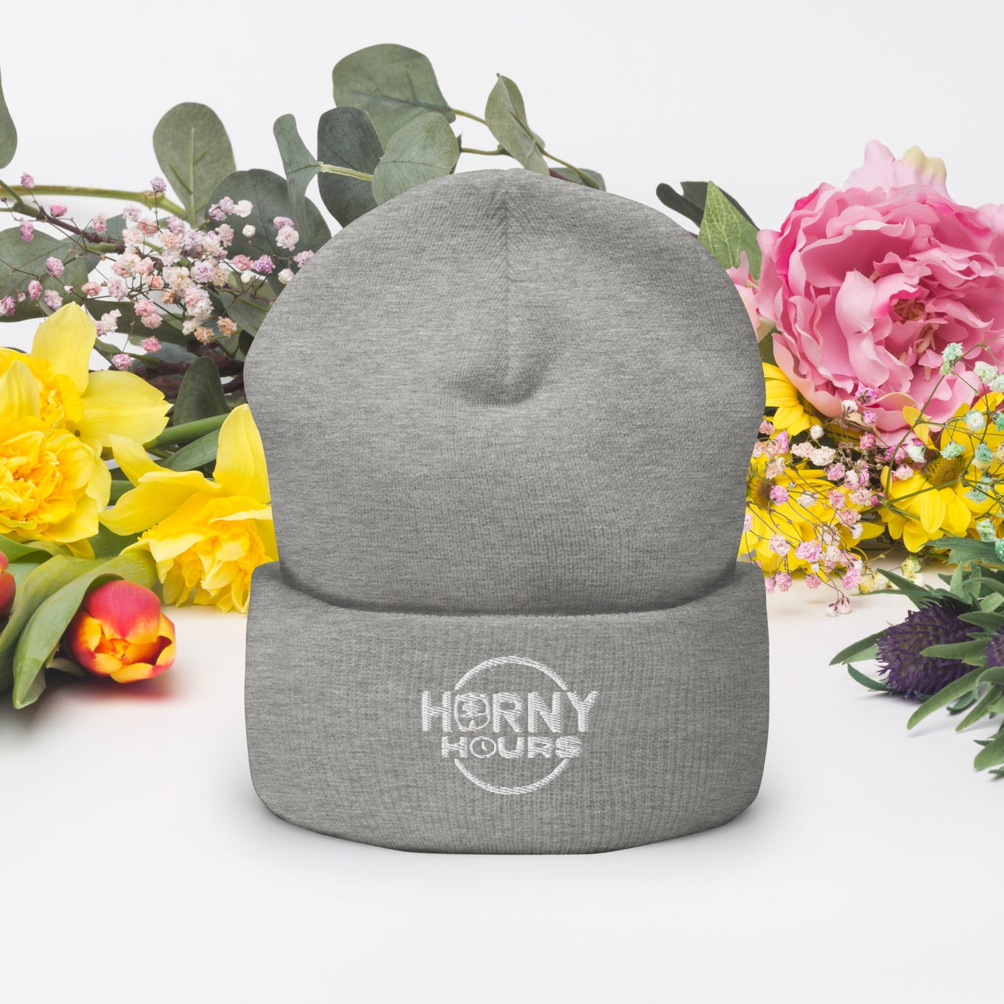 Horny Hours Cuffed Beanie