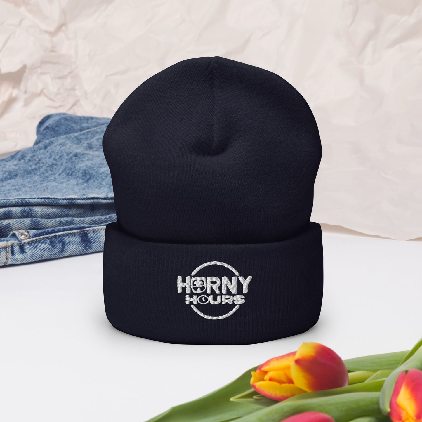 Horny Hours Cuffed Beanie