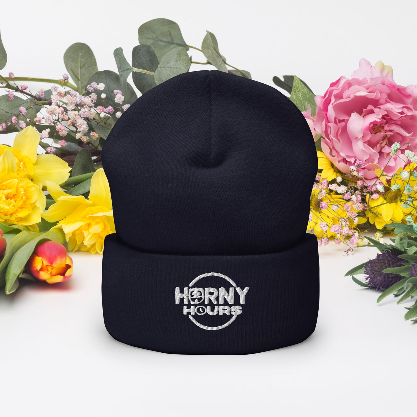 Horny Hours Cuffed Beanie