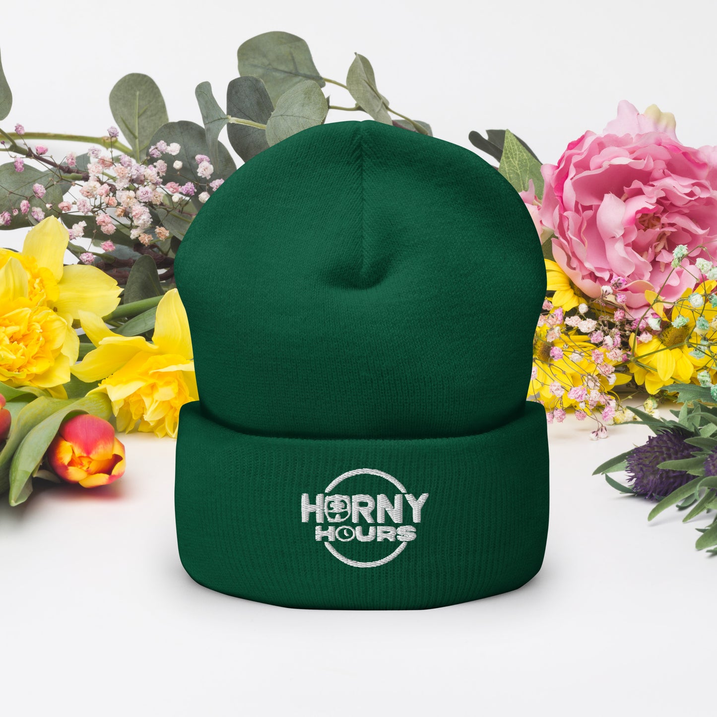 Horny Hours Cuffed Beanie