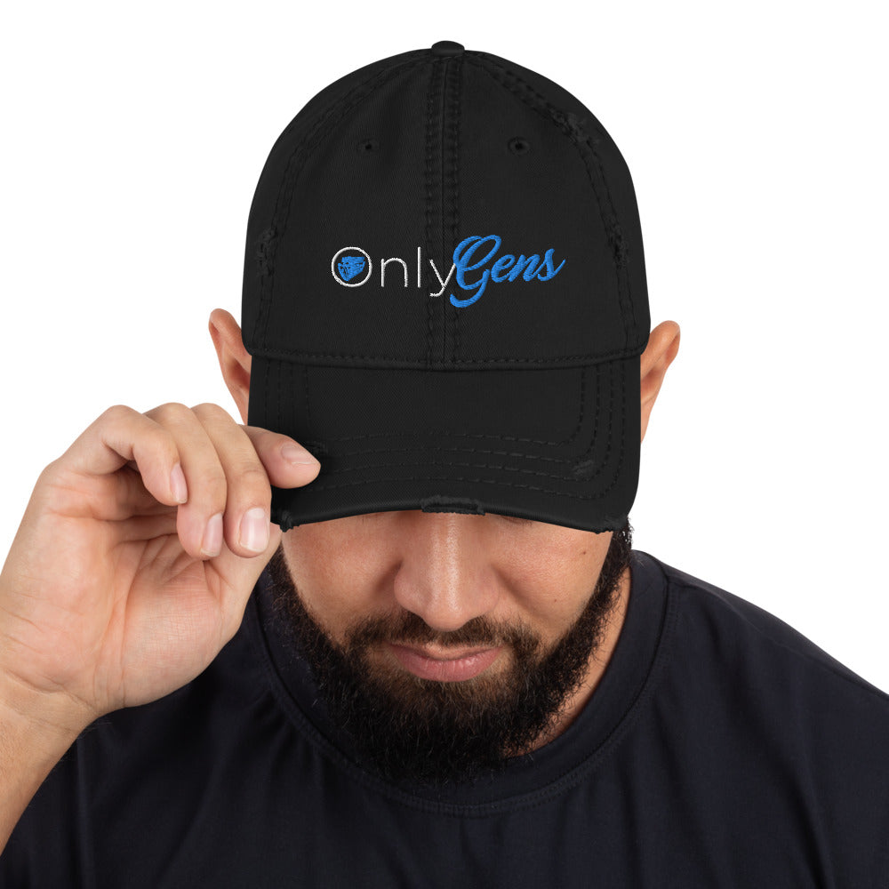 Only Gens Distressed Dad Hat