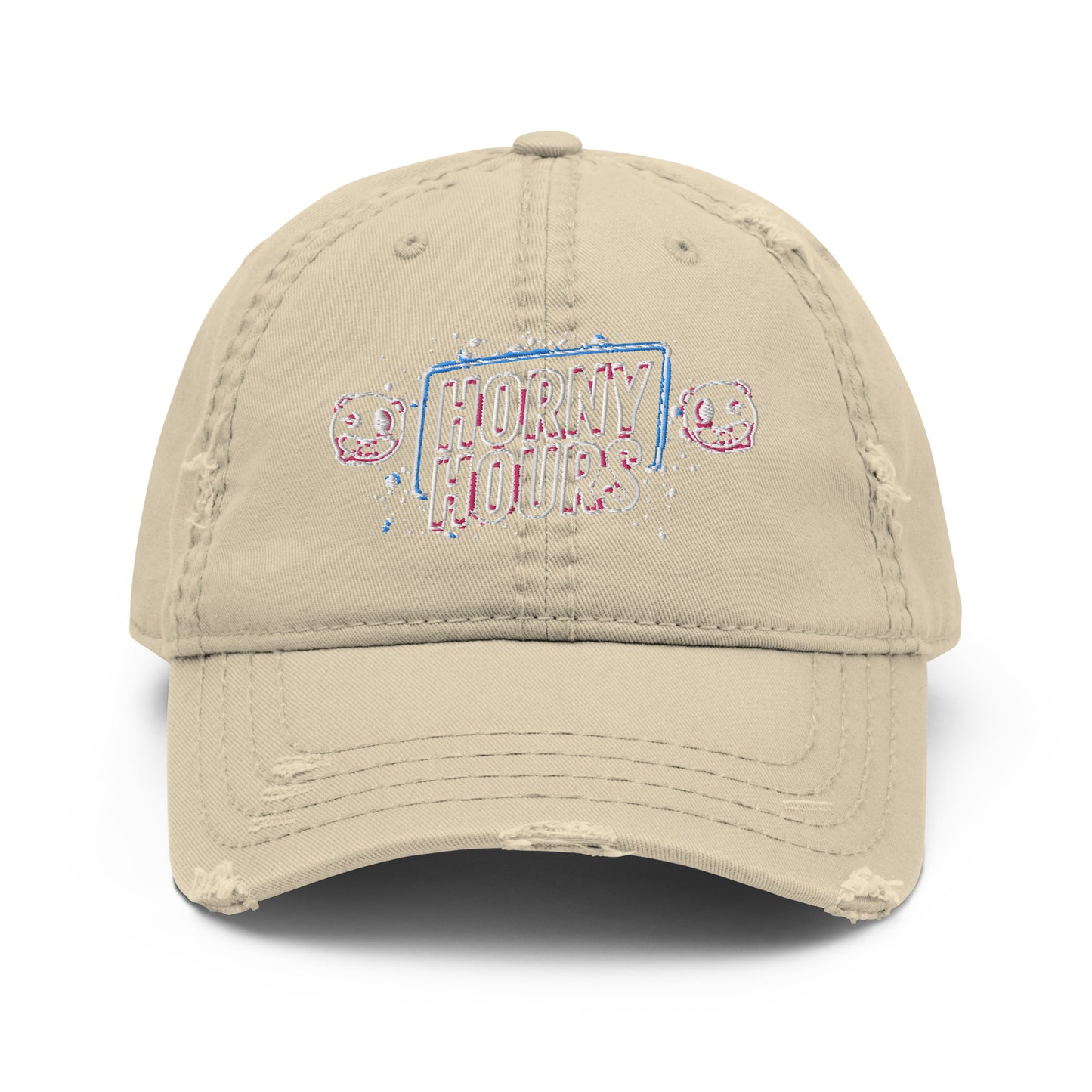 Horny Hours Distressed Dad Hat