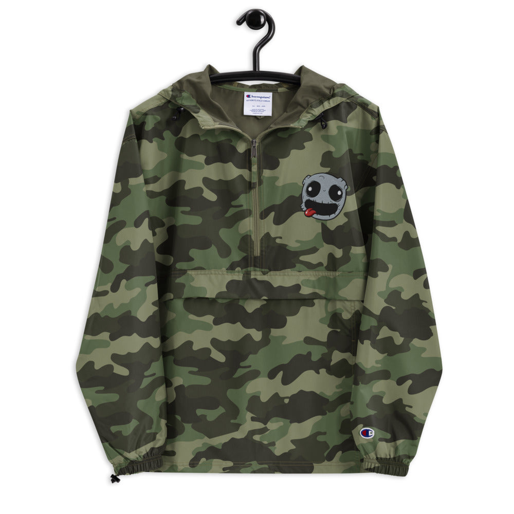 Crazy Rock Embroidered Champion Packable Jacket