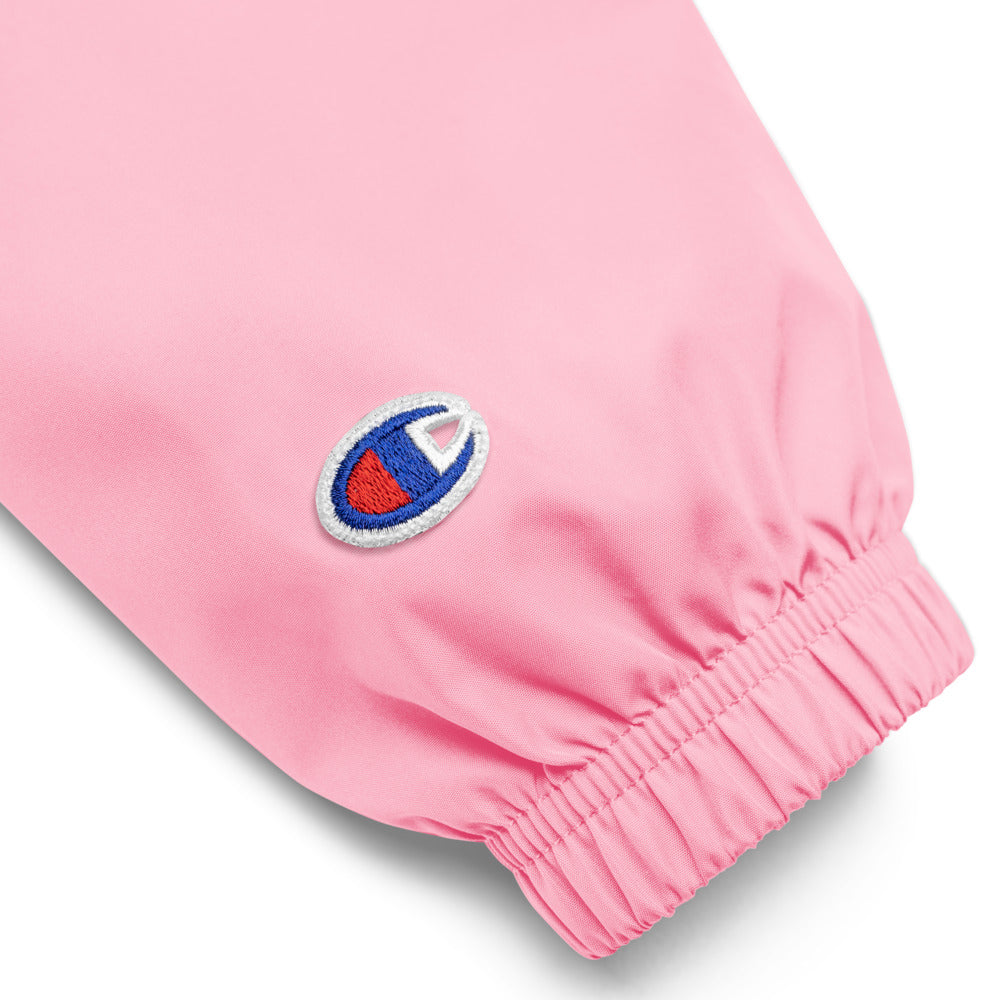 MNRCK Embroidered Champion Packable Jacket