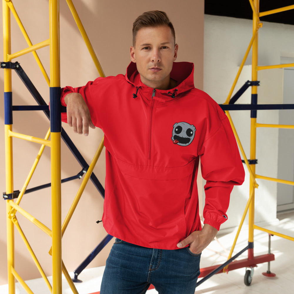Crazy Rock Embroidered Champion Packable Jacket