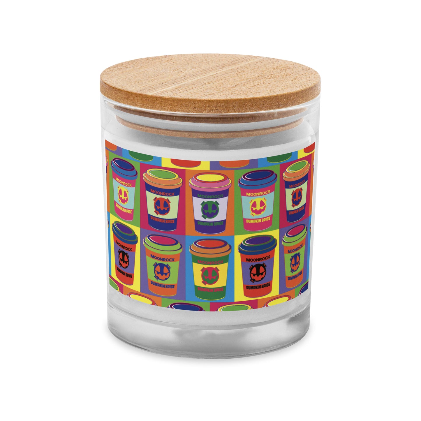 Moonrock Spice Latte Glass Jar Candle