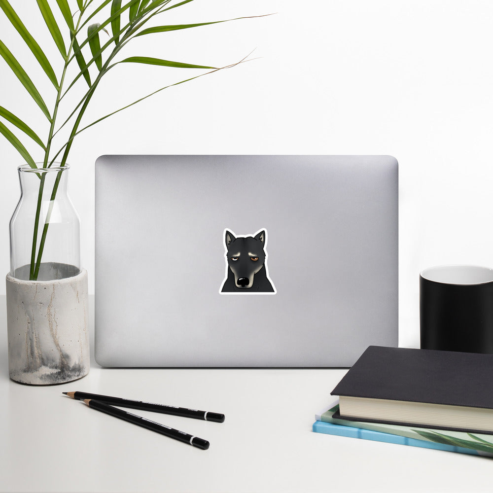 Wolf Bubble-free Stickers