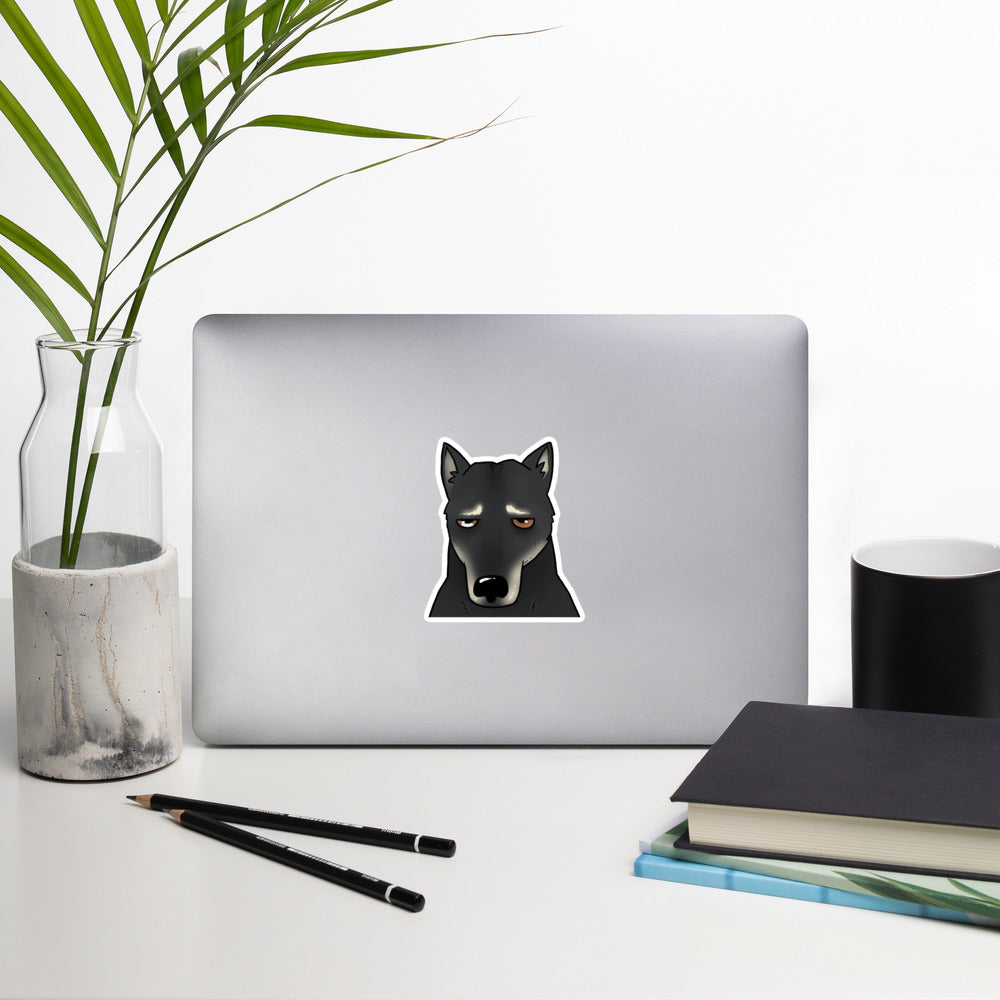 Wolf Bubble-free Stickers