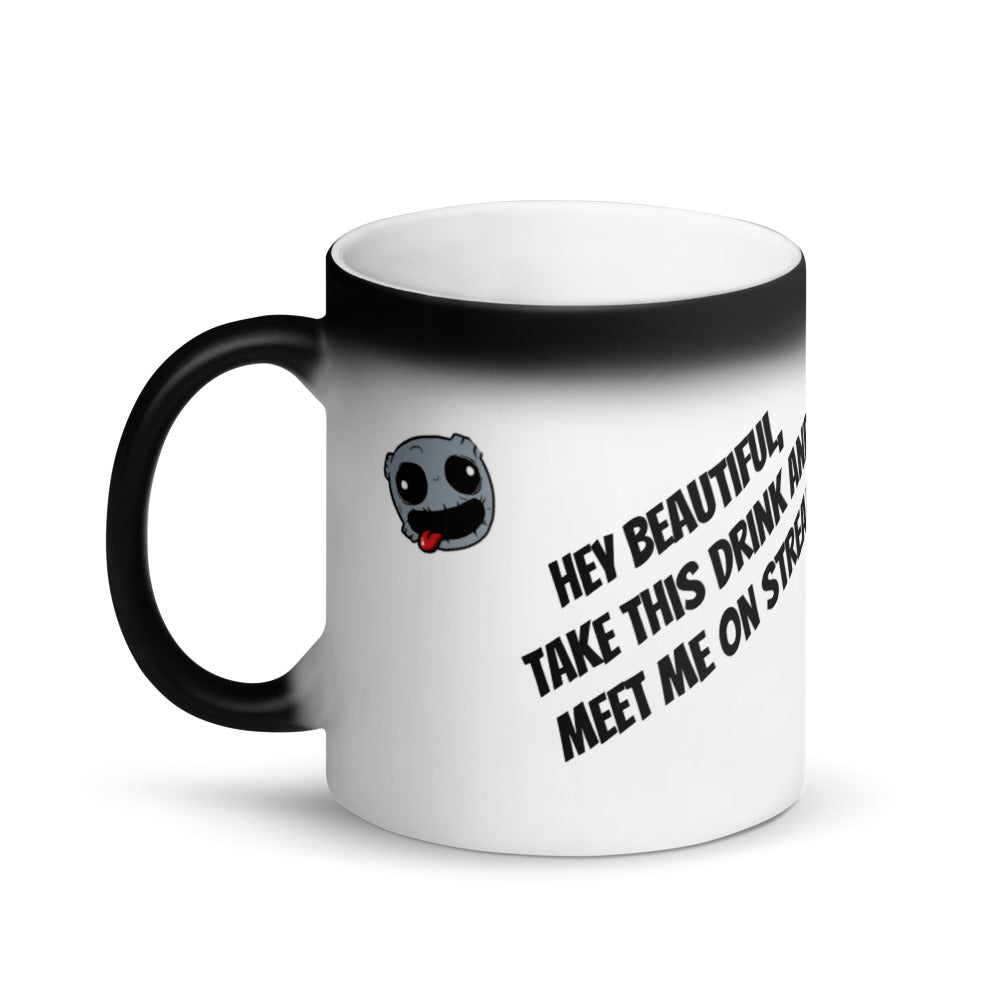 Moonrock Matte Black Magic Mug