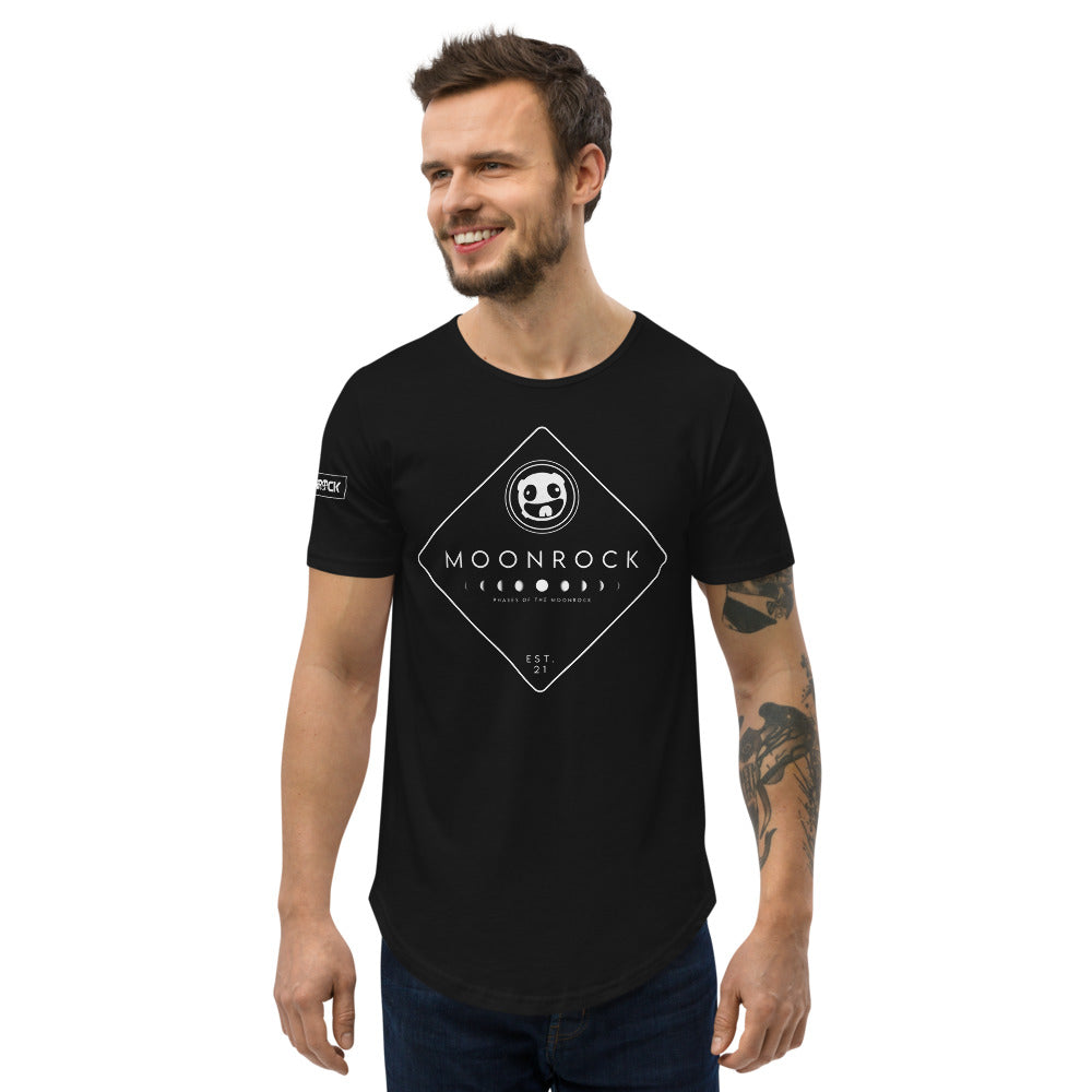 Moonrock Est '21 Men's Curved Hem T-Shirt