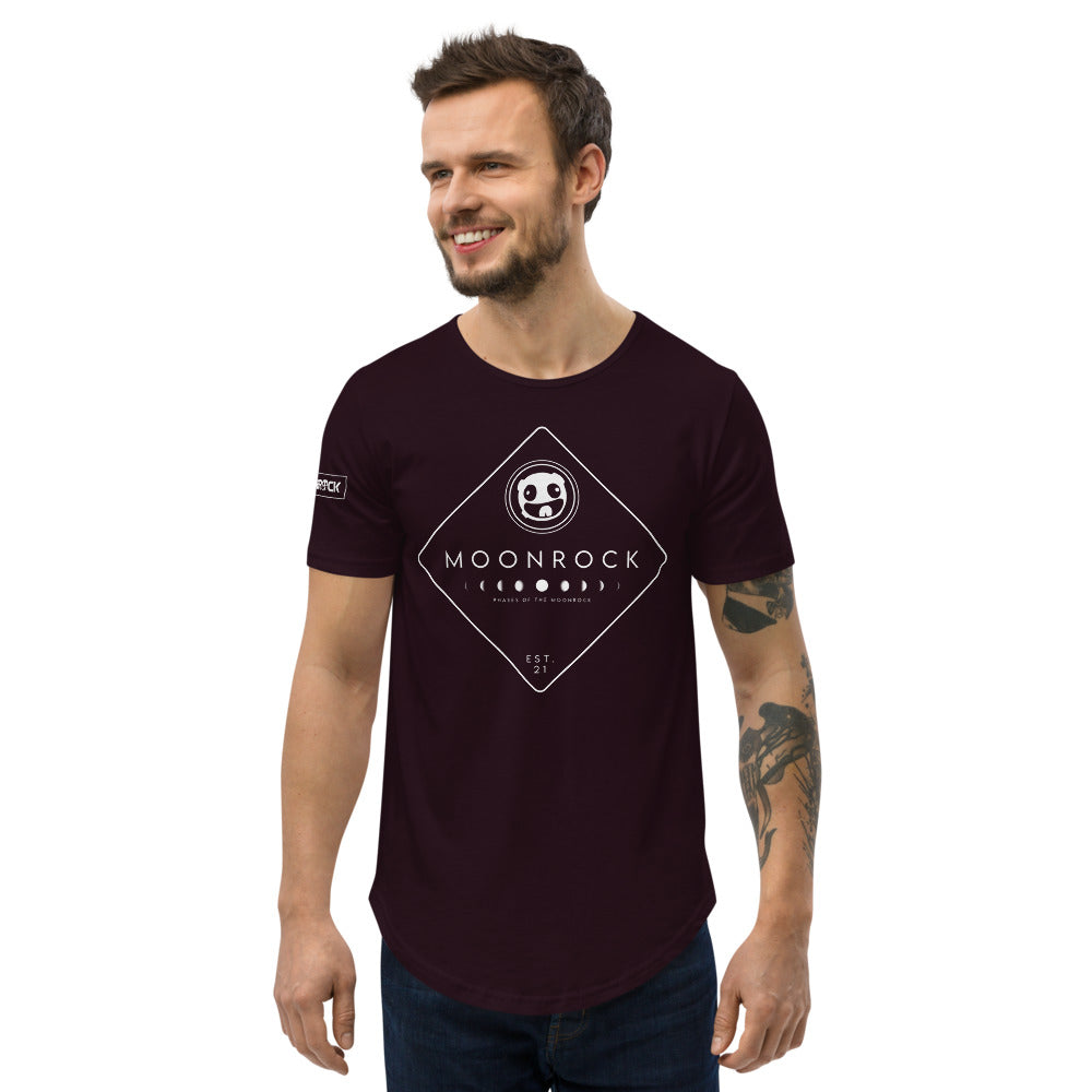 Moonrock Est '21 Men's Curved Hem T-Shirt