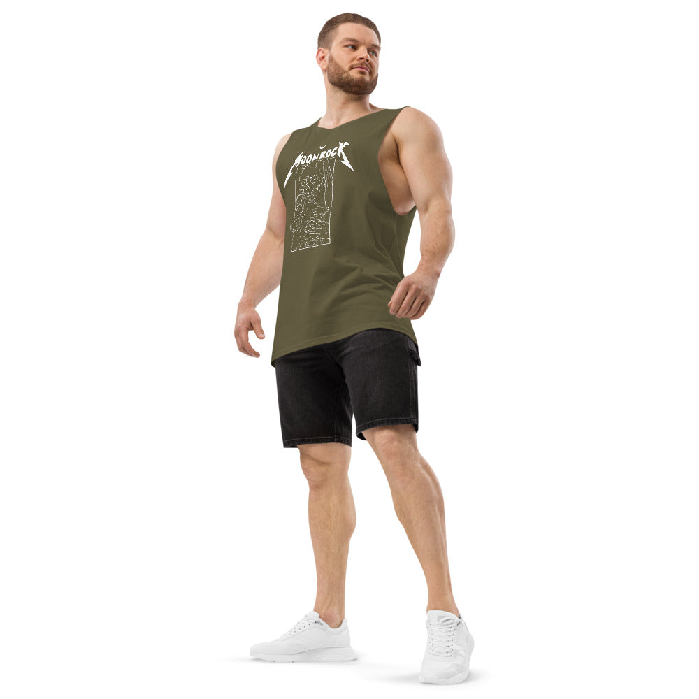 KISS KISS Drop Arm Tank Top