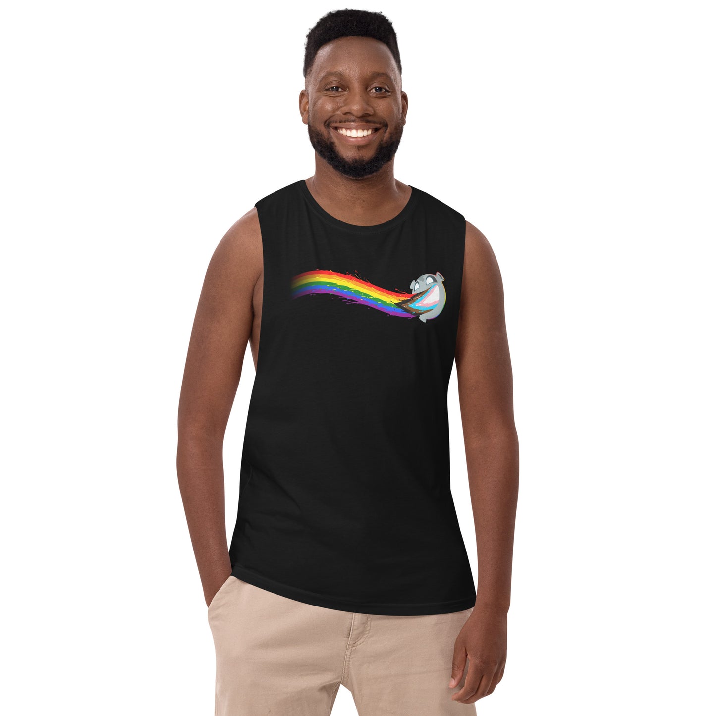 Pride Men’s Drop Arm Tank Top