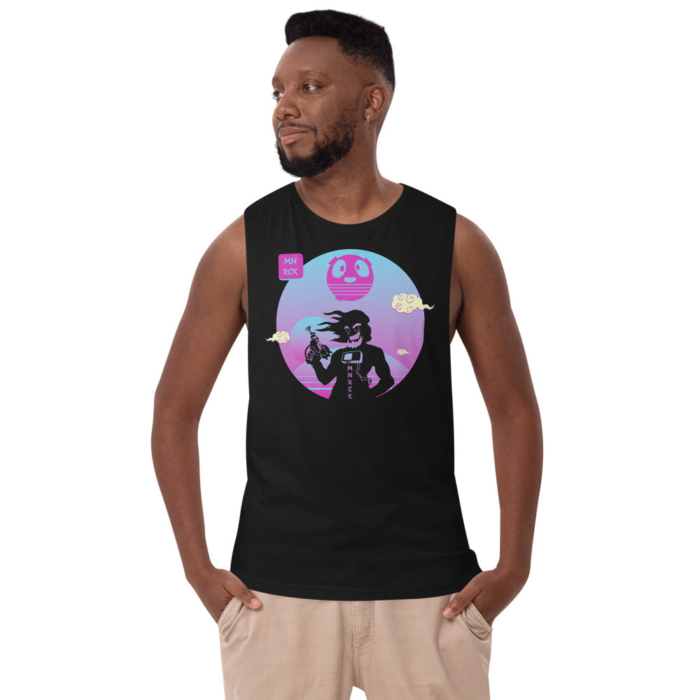 Moonrock Senpai Men’s Drop Arm Tank Top