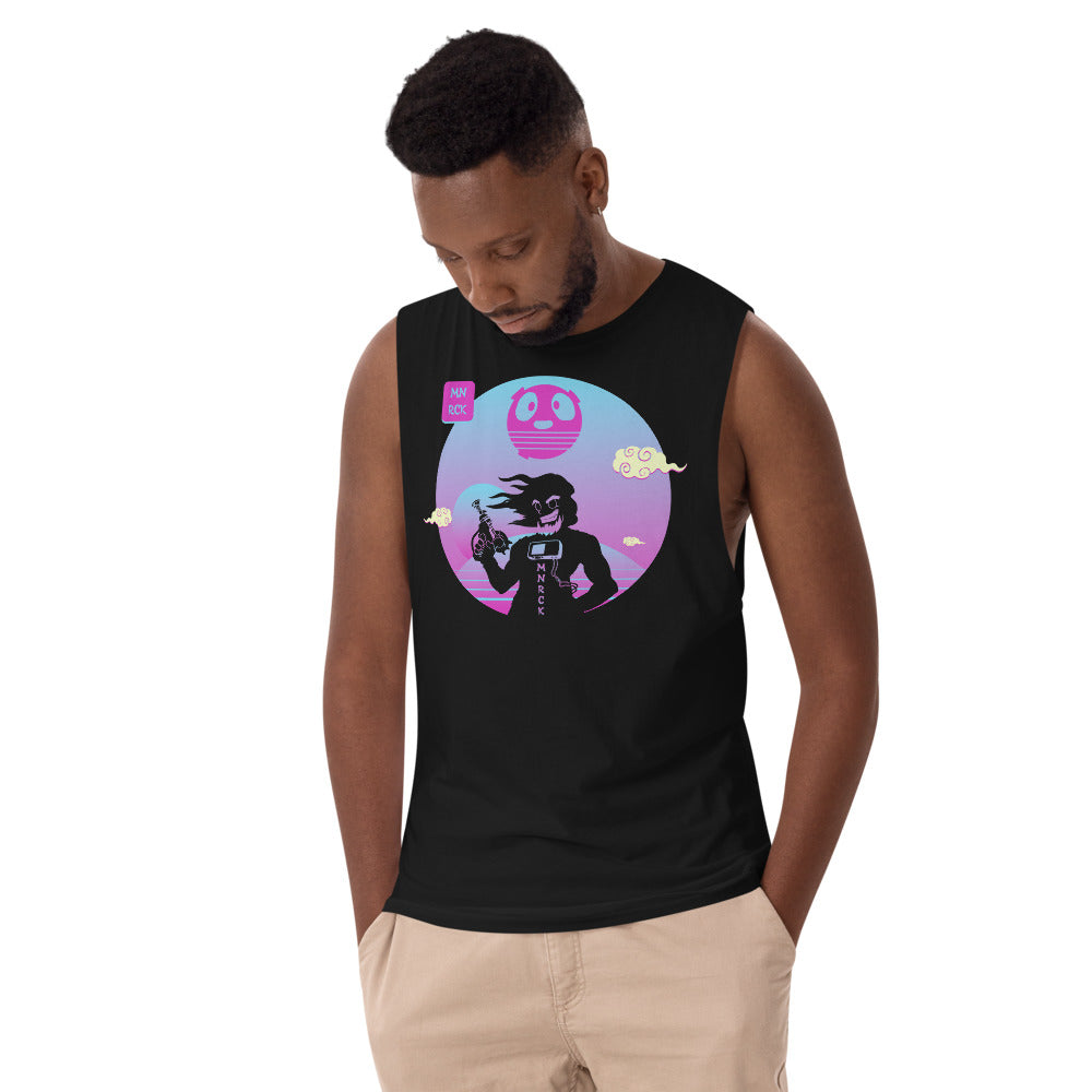 Moonrock Senpai Men’s Drop Arm Tank Top