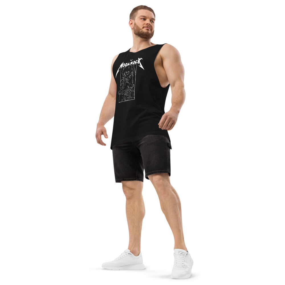 KISS KISS Drop Arm Tank Top