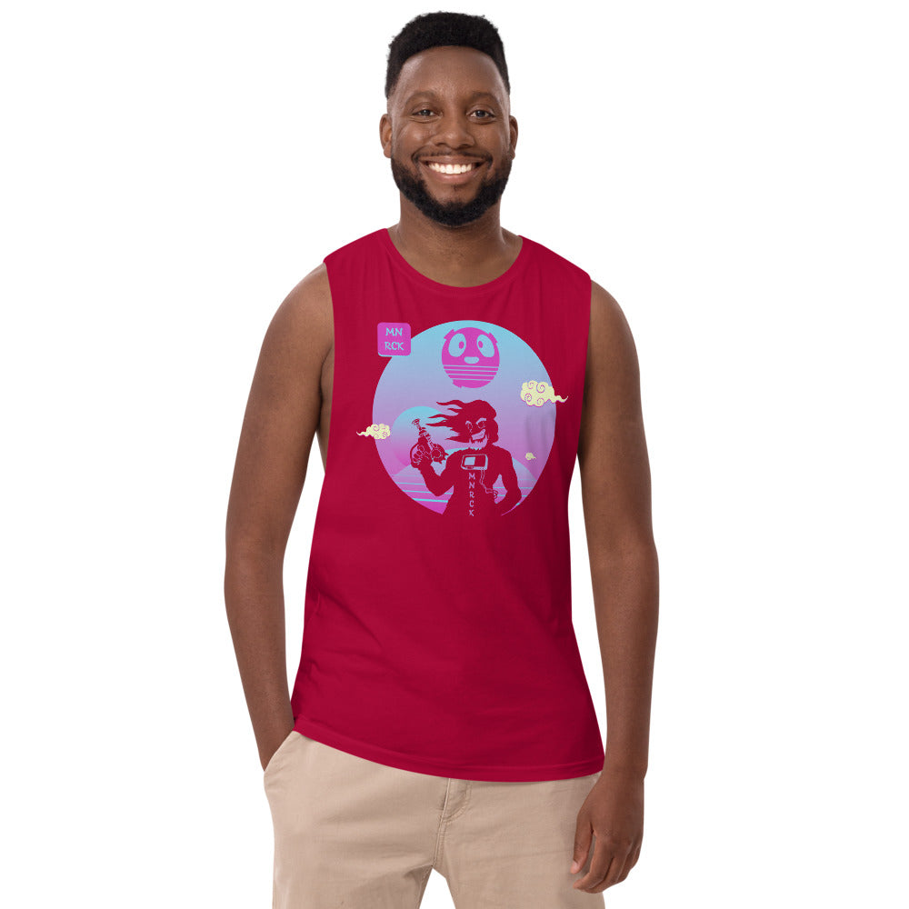 Moonrock Senpai Men’s Drop Arm Tank Top