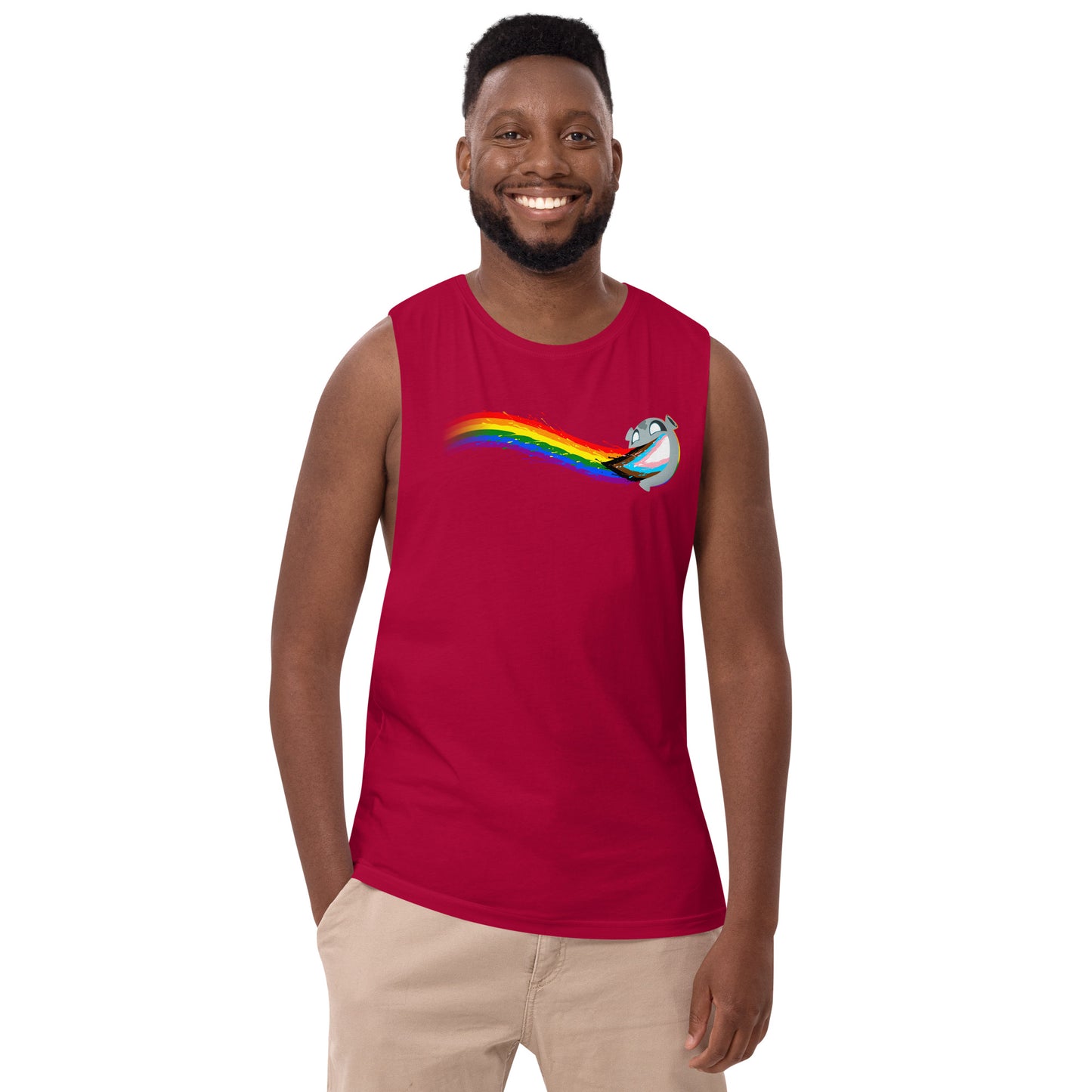 Pride Men’s Drop Arm Tank Top
