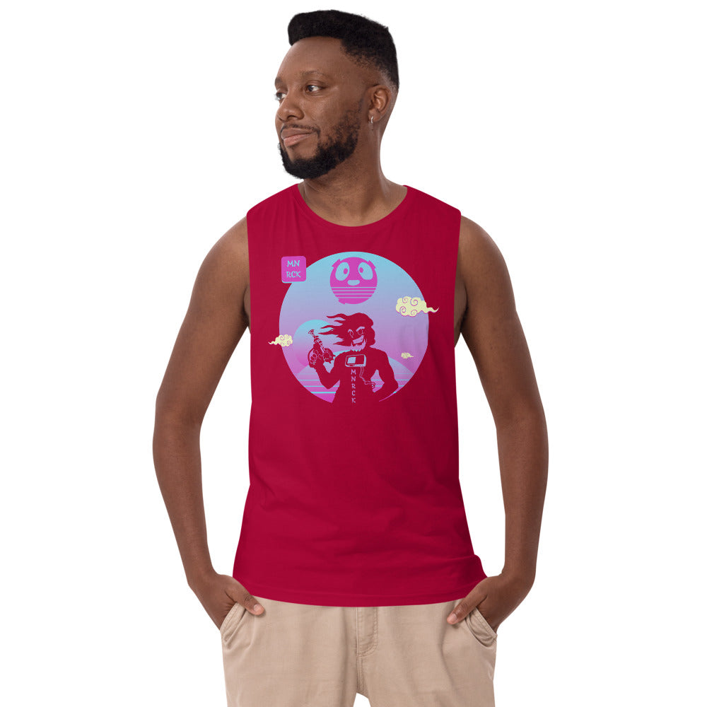 Moonrock Senpai Men’s Drop Arm Tank Top
