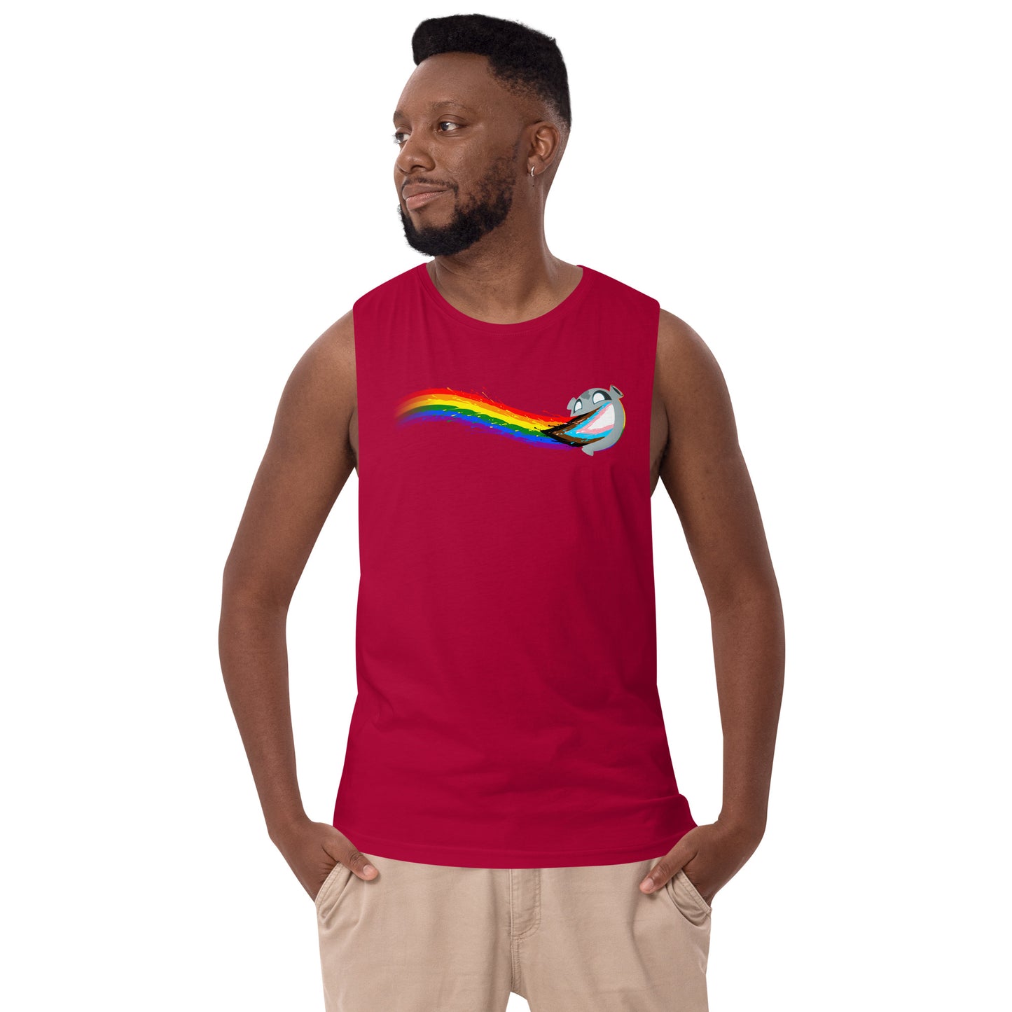 Pride Men’s Drop Arm Tank Top