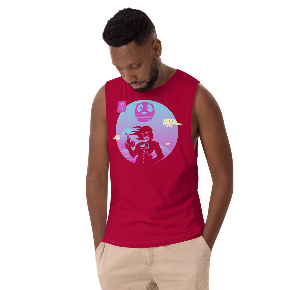 Moonrock Senpai Men’s Drop Arm Tank Top
