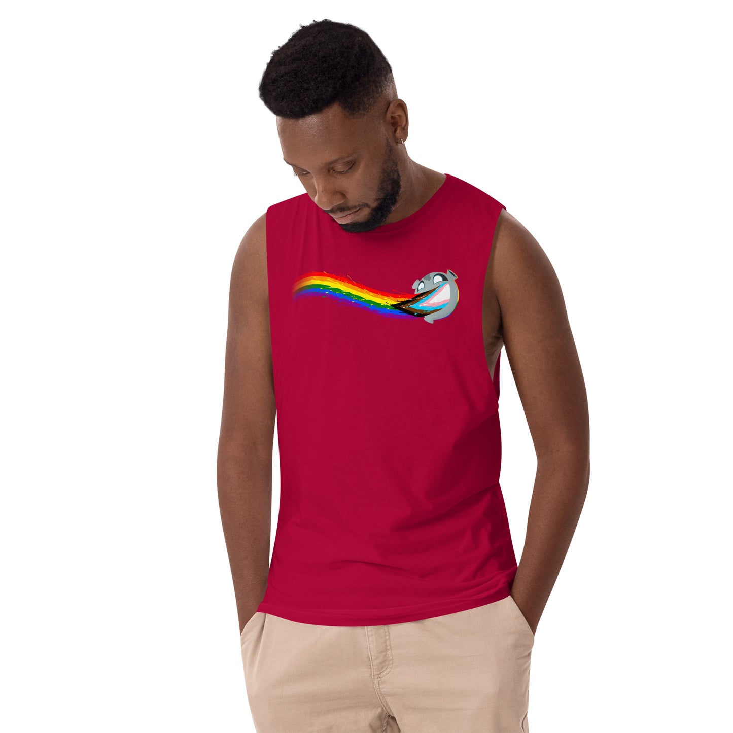 Pride Men’s Drop Arm Tank Top