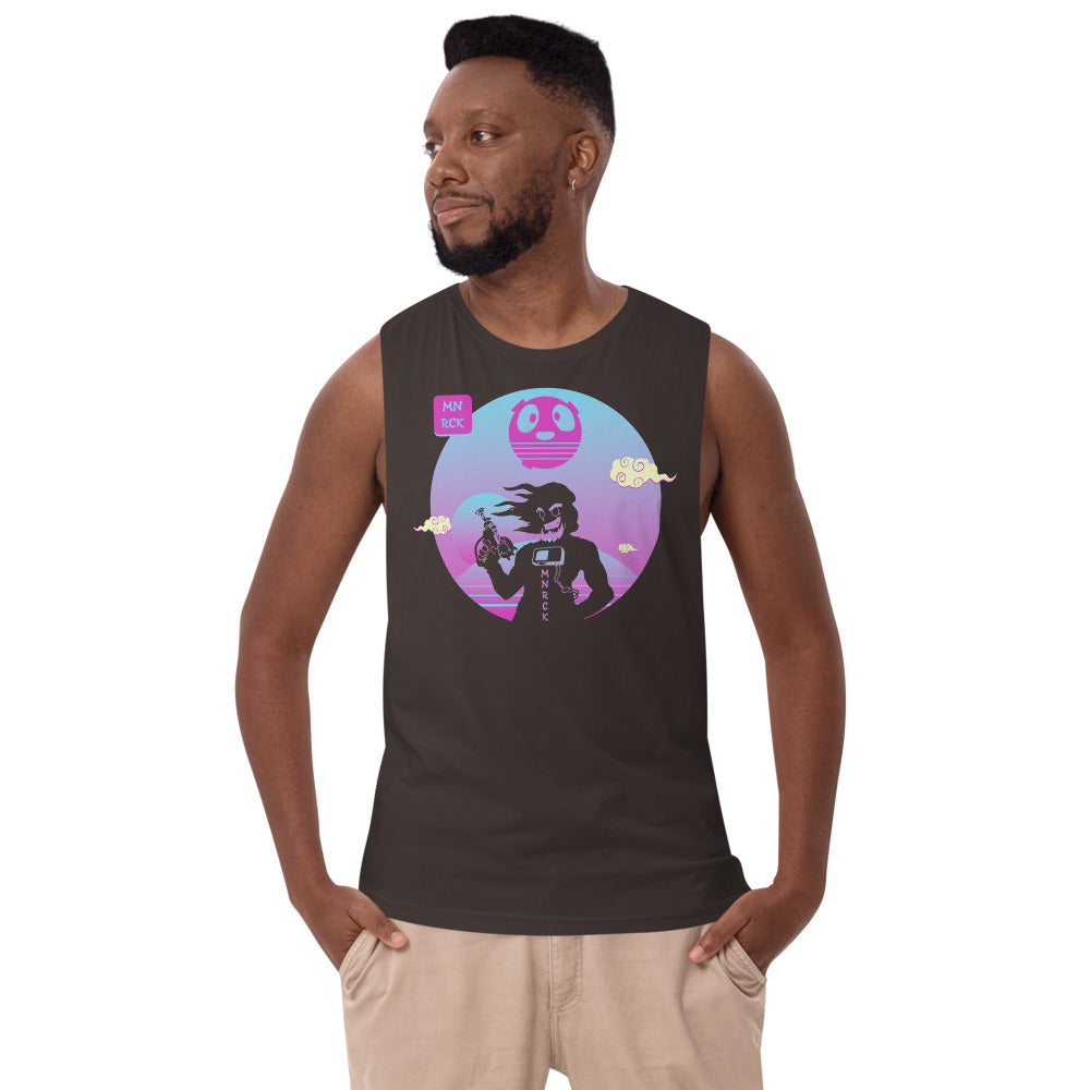 Moonrock Senpai Men’s Drop Arm Tank Top