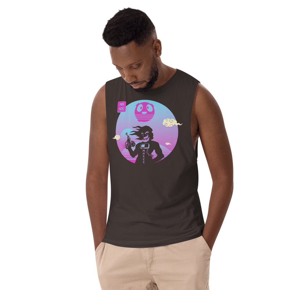 Moonrock Senpai Men’s Drop Arm Tank Top