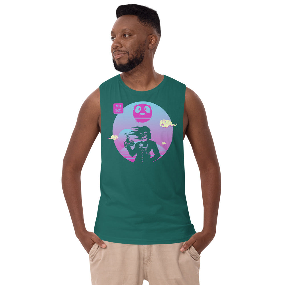 Moonrock Senpai Men’s Drop Arm Tank Top