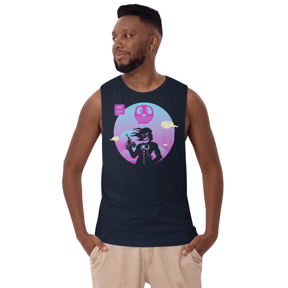 Moonrock Senpai Men’s Drop Arm Tank Top