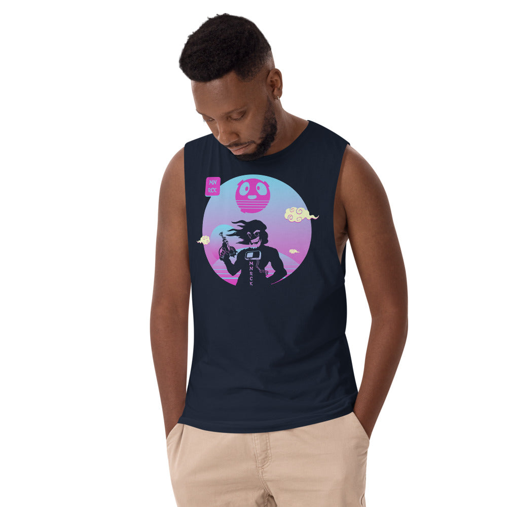 Moonrock Senpai Men’s Drop Arm Tank Top