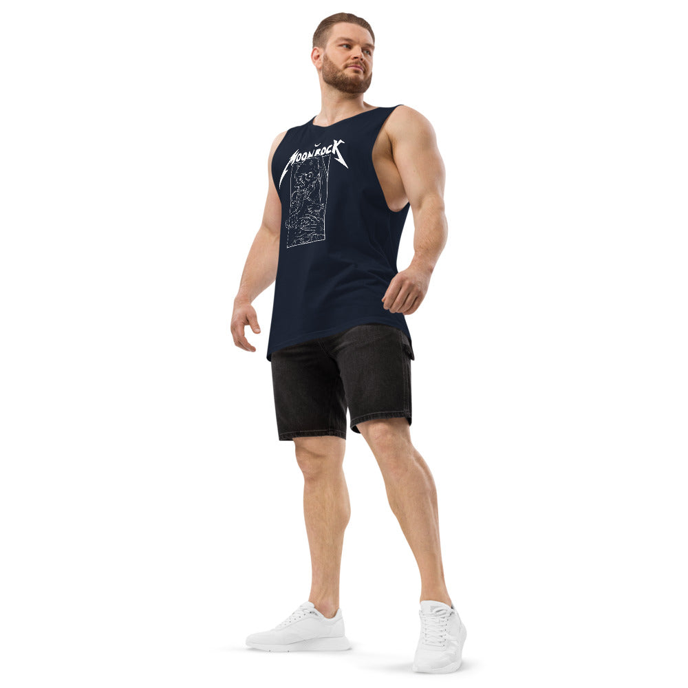 KISS KISS Drop Arm Tank Top