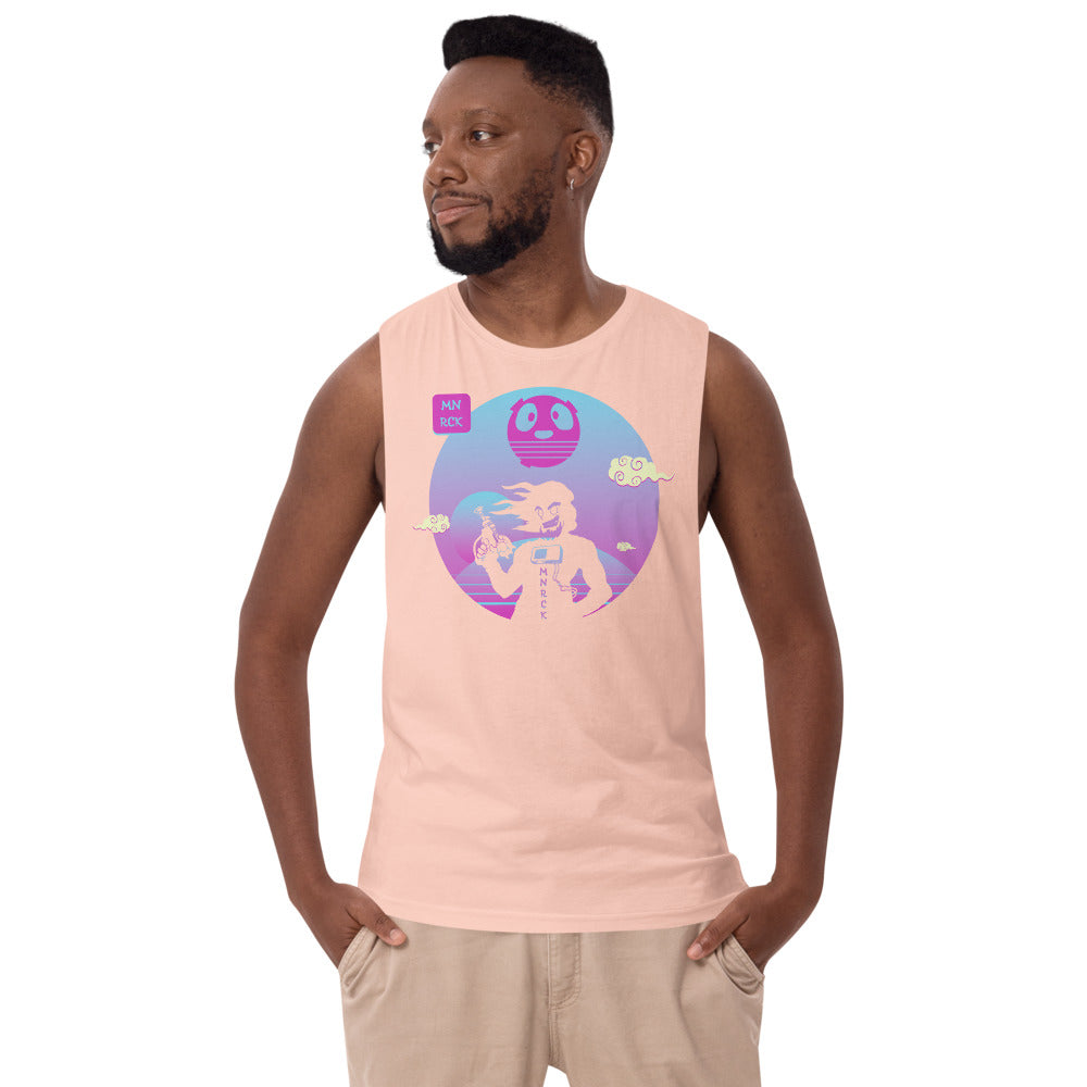 Moonrock Senpai Men’s Drop Arm Tank Top