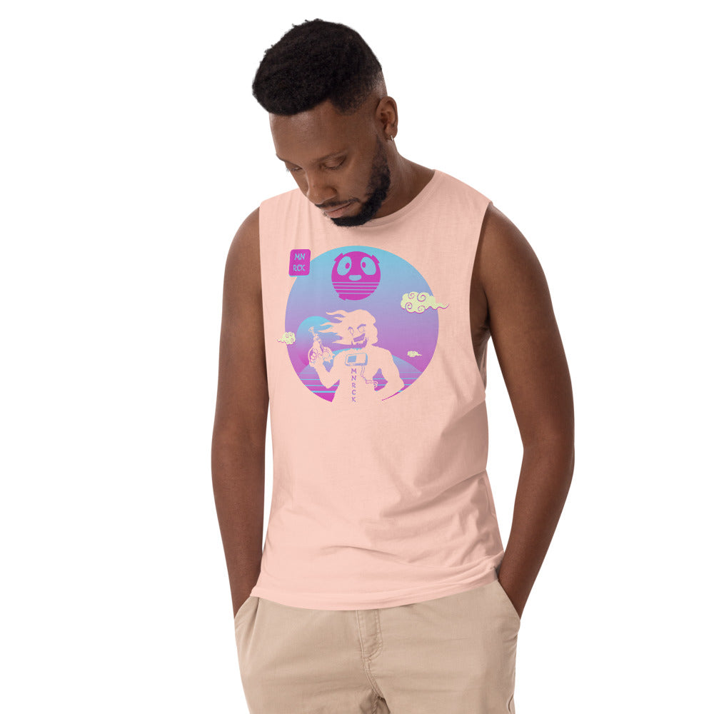 Moonrock Senpai Men’s Drop Arm Tank Top