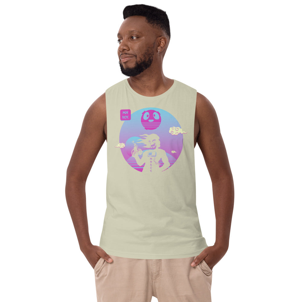 Moonrock Senpai Men’s Drop Arm Tank Top